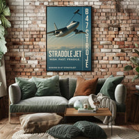 B-47 Stratojet Flying Military Art Print - Poster