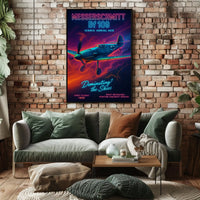 Messerschmitt Bf 109 Iconic Aerial Ace Poster