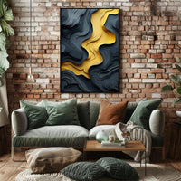 Flowing Layers Poster PosterGoat