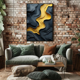 Flowing Layers Poster PosterGoat