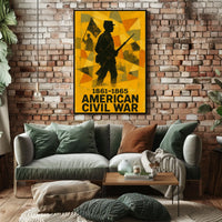 American Civil War Commemoration Poster