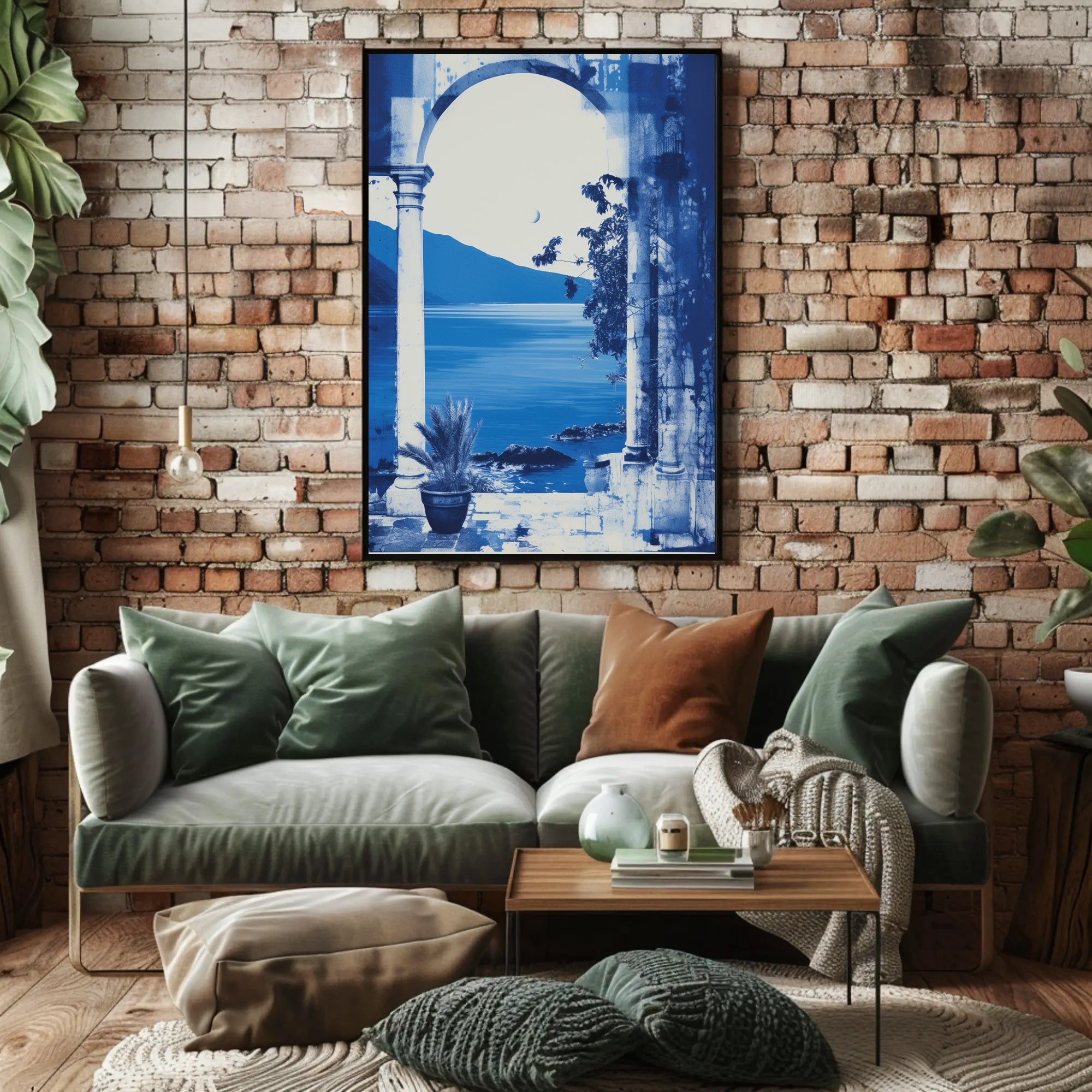 Serene Coastal View Poster