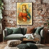 Saint Catherine of Alexandria Poster