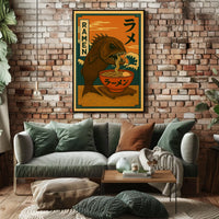 Ramen Monster Poster