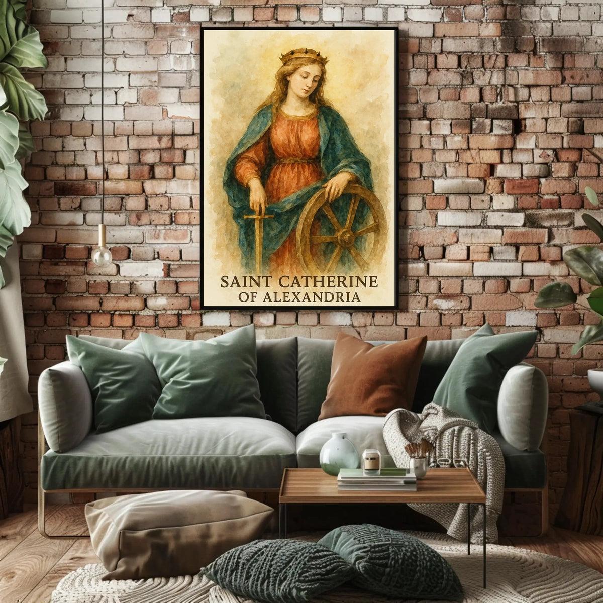 Saint Catherine of Alexandria Poster