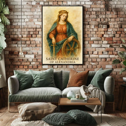Saint Catherine of Alexandria Poster