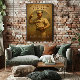 Cleveland Spiders Power and Legacy Poster