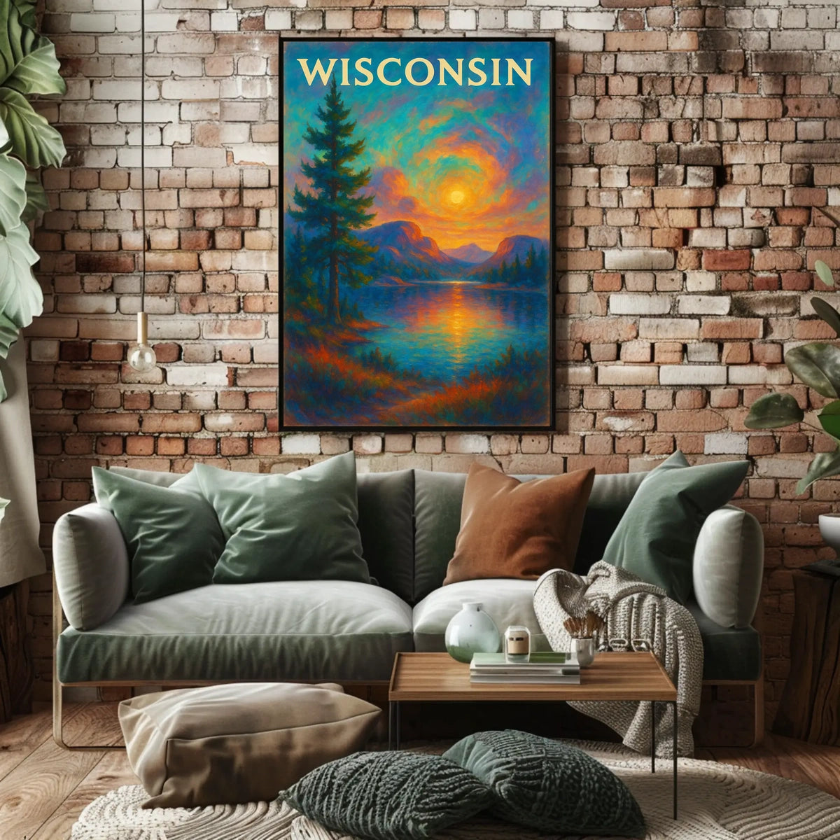 Wisconsin Sunset Poster