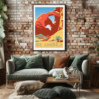 Explore America's Natural Wonders Poster PosterGoat