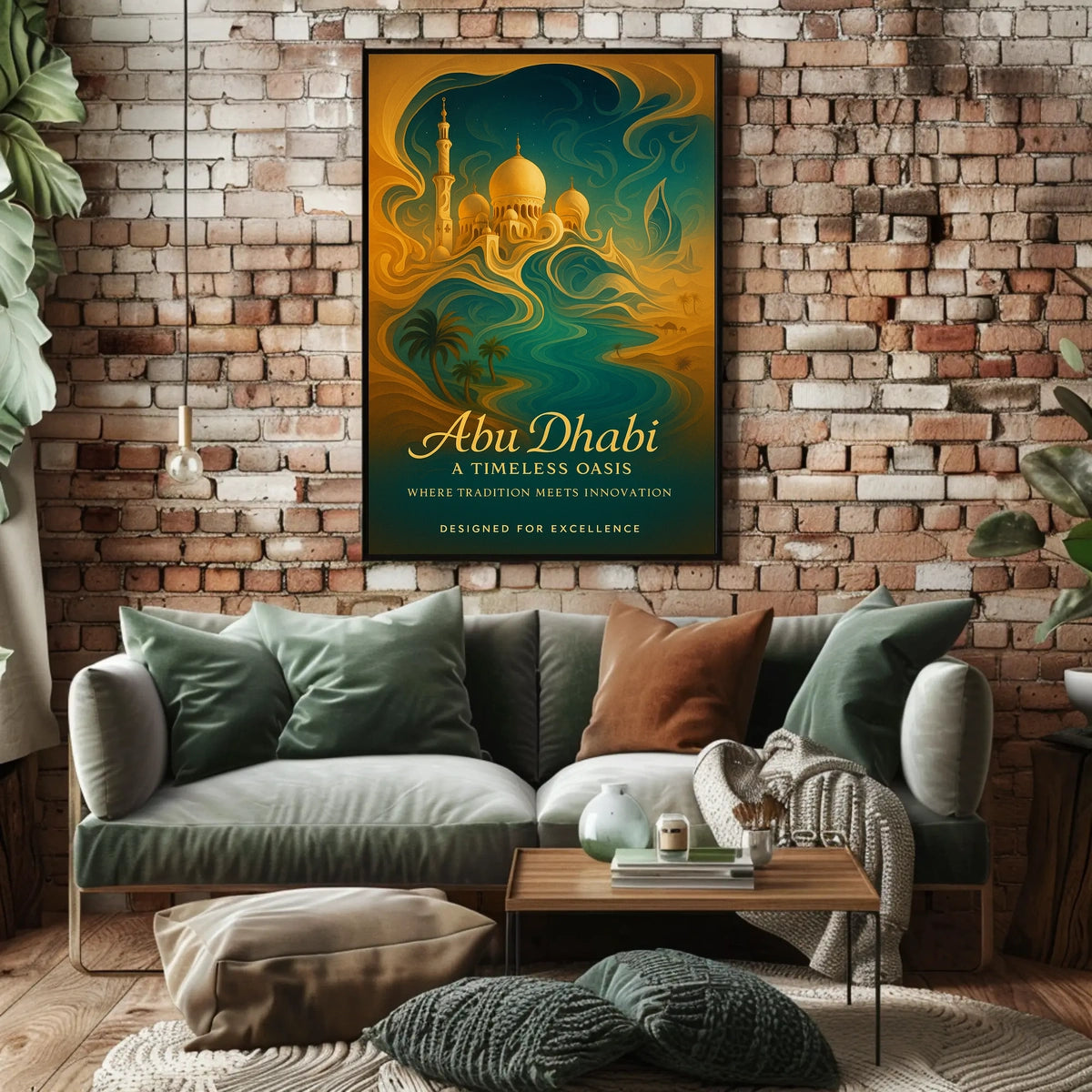 Abu Dhabi Dreamscape Poster