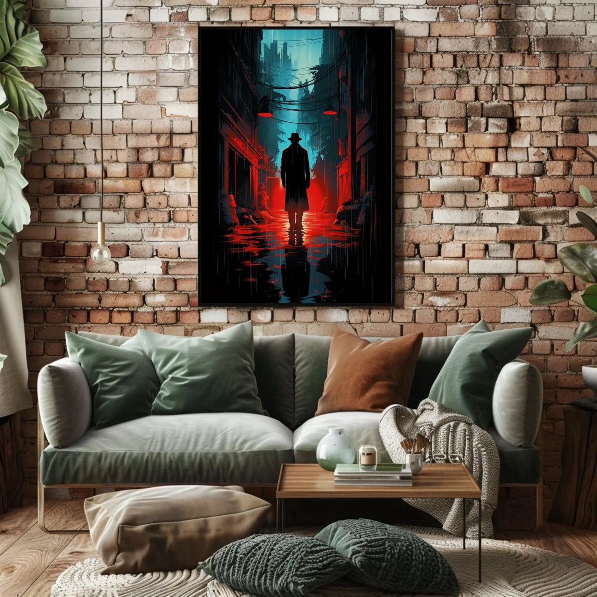 The Mysterious Alleyway Poster