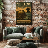 St. Helena An Island of Isolation Poster