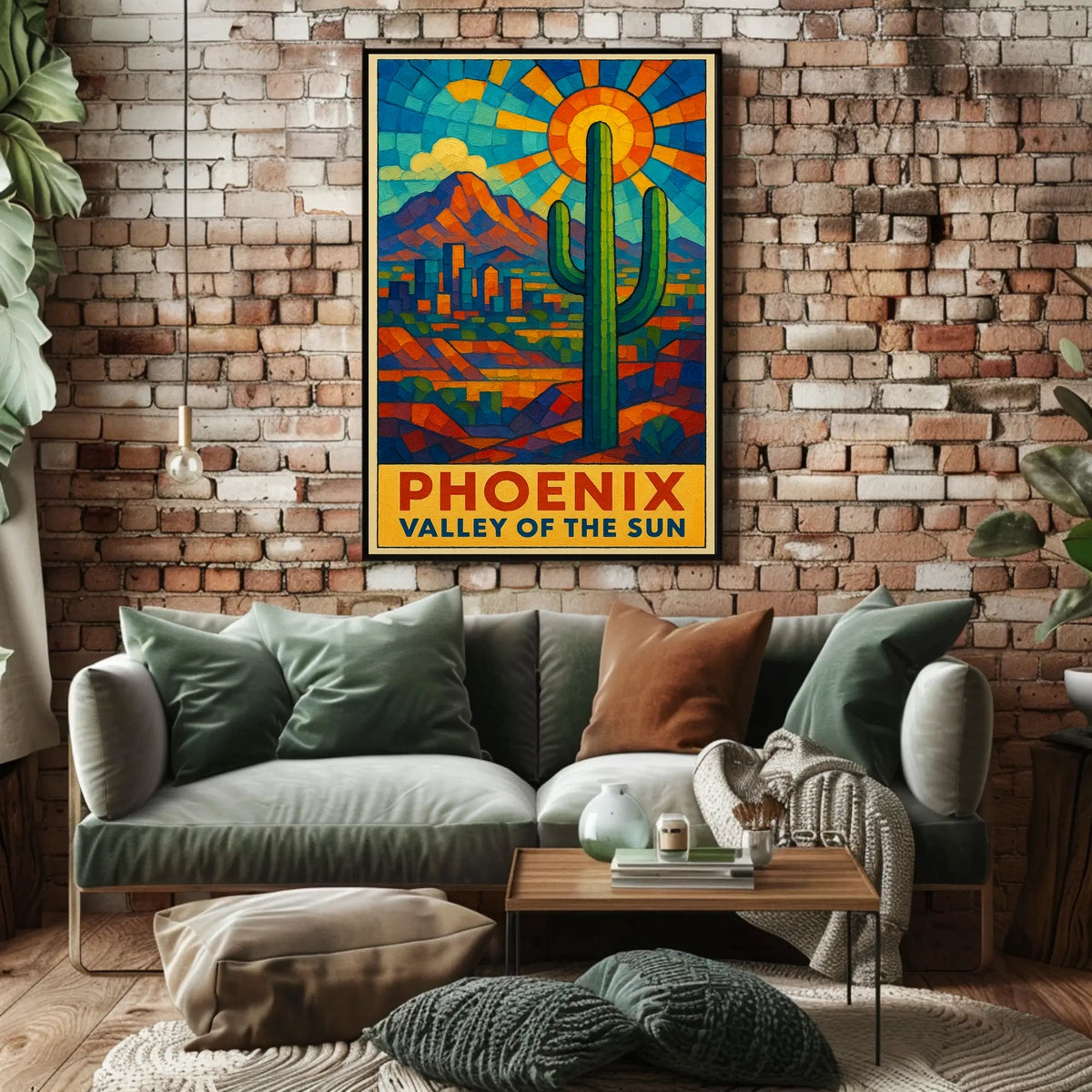 Phoenix Valley Sunscape Decor Lovers Poster