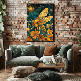 The Enchanted Bee William Morris Art Poster