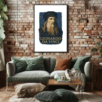 Leonardo da Vinci Poster PosterGoat