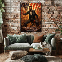 Abraham Lincoln Leadership Art Poster For Home Decor