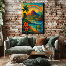 Tropical Paradise Poster