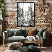 Times Square Urban Vibe Travel Poster