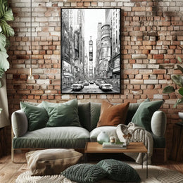 Times Square Urban Vibe Travel Poster