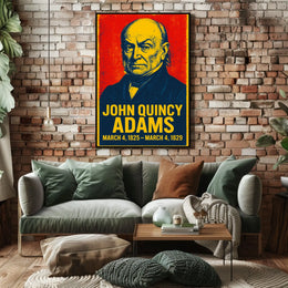 John Quincy Adams Presidential Term Poster
