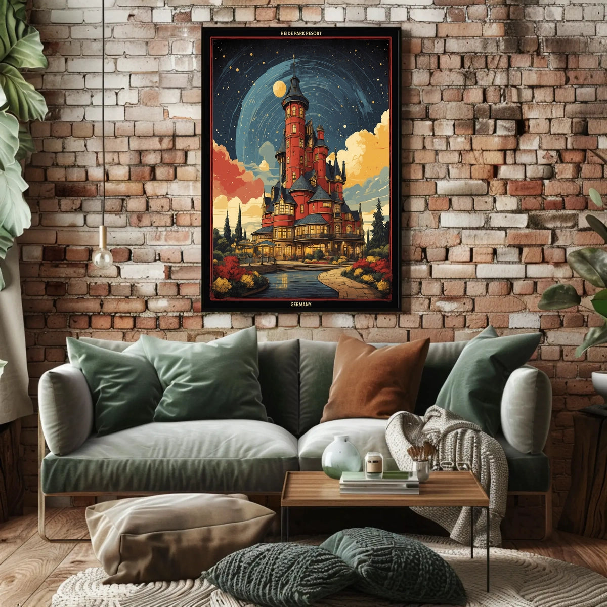 Enchanted Castle at Heide Park Resort Poster