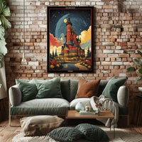 Enchanted Castle at Heide Park Resort Poster