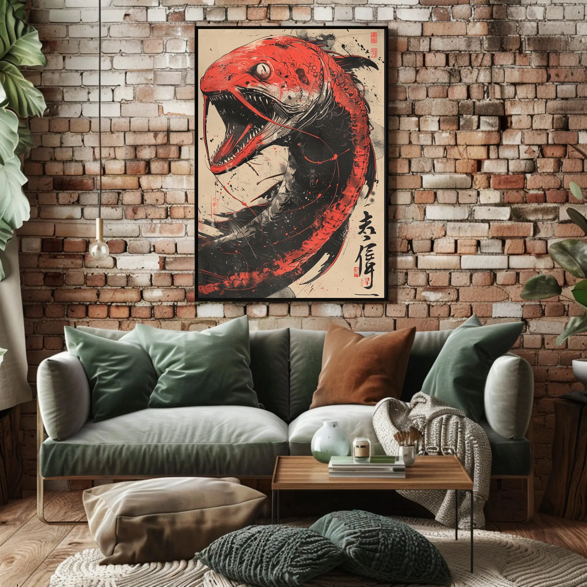 Mystical Chalice Fantasy Poster: Enchanting Fire Display PosterGoat