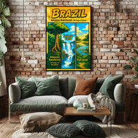 Discover Brazil's Natural Wonders Poster