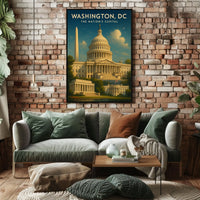 Washington, DC The Nations Capital Poster