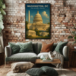 Washington, DC The Nations Capital Poster