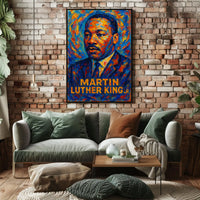 Martin Luther King Jr. Vibrant Legacy Poster