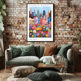 Las Vegas Flower Market 2024 Poster PosterGoat