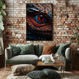 DragonS Gaze Poster