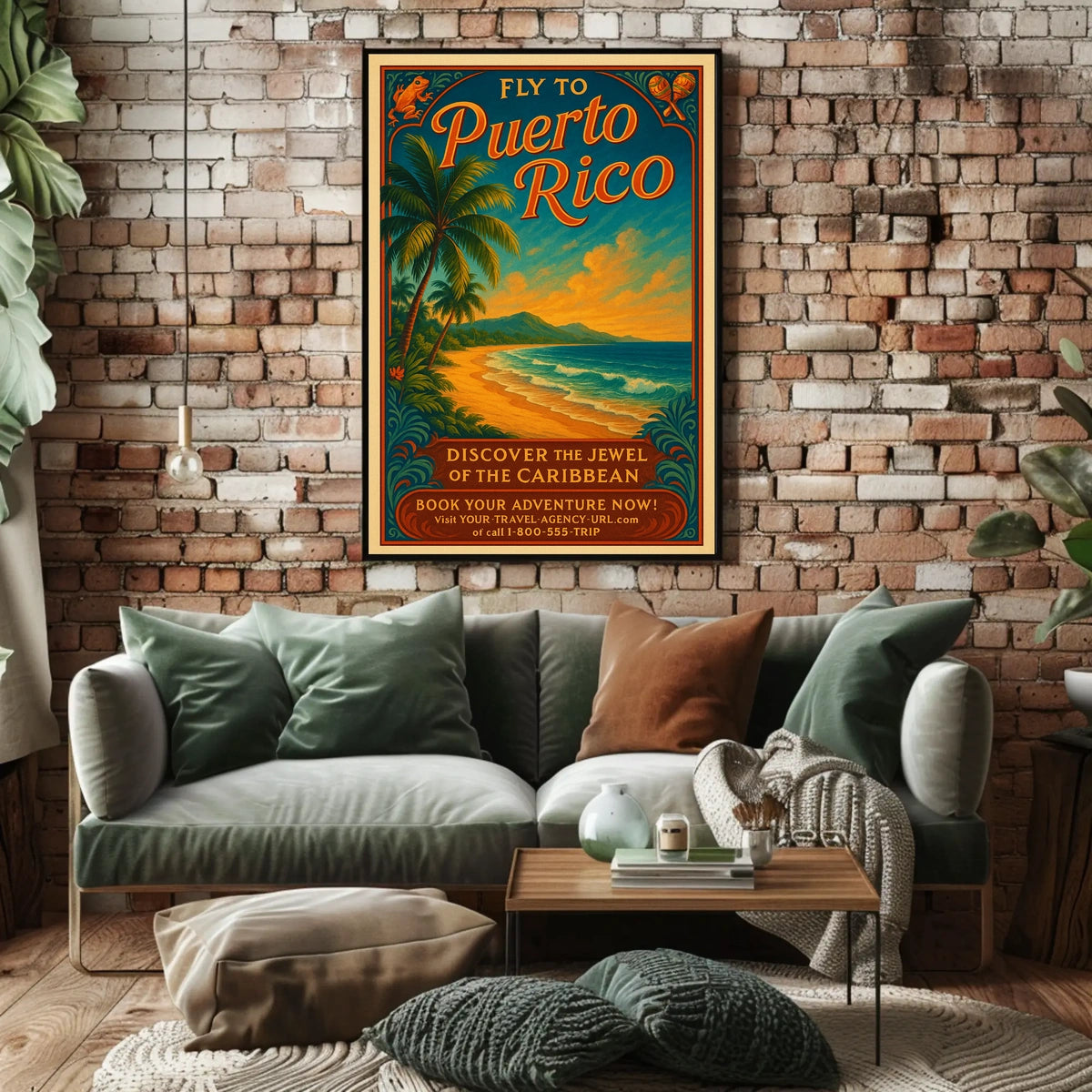 Discover The Jewel Of The Caribbean Poster