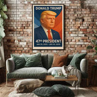 Donald Trump 47Th President Poster