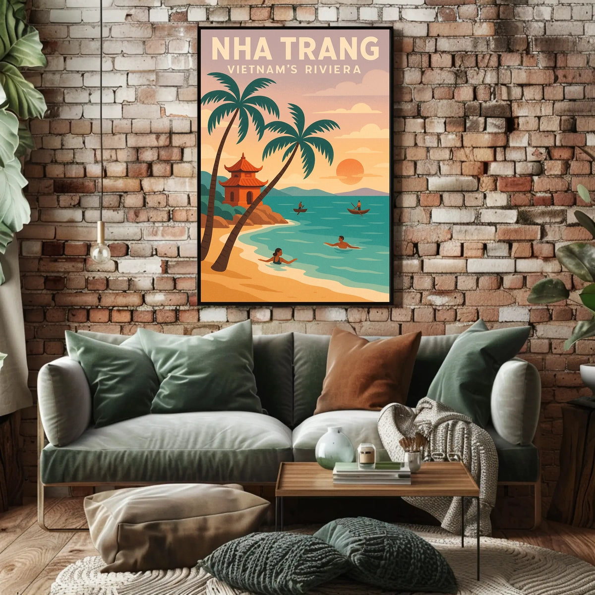 Nha Trang Vietnams Riviera Poster