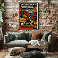 Grand Canyon Natural Wonder of Arizona Poster