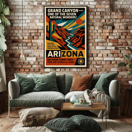 Grand Canyon Natural Wonder of Arizona Poster