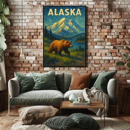 Alaska Wilderness Poster
