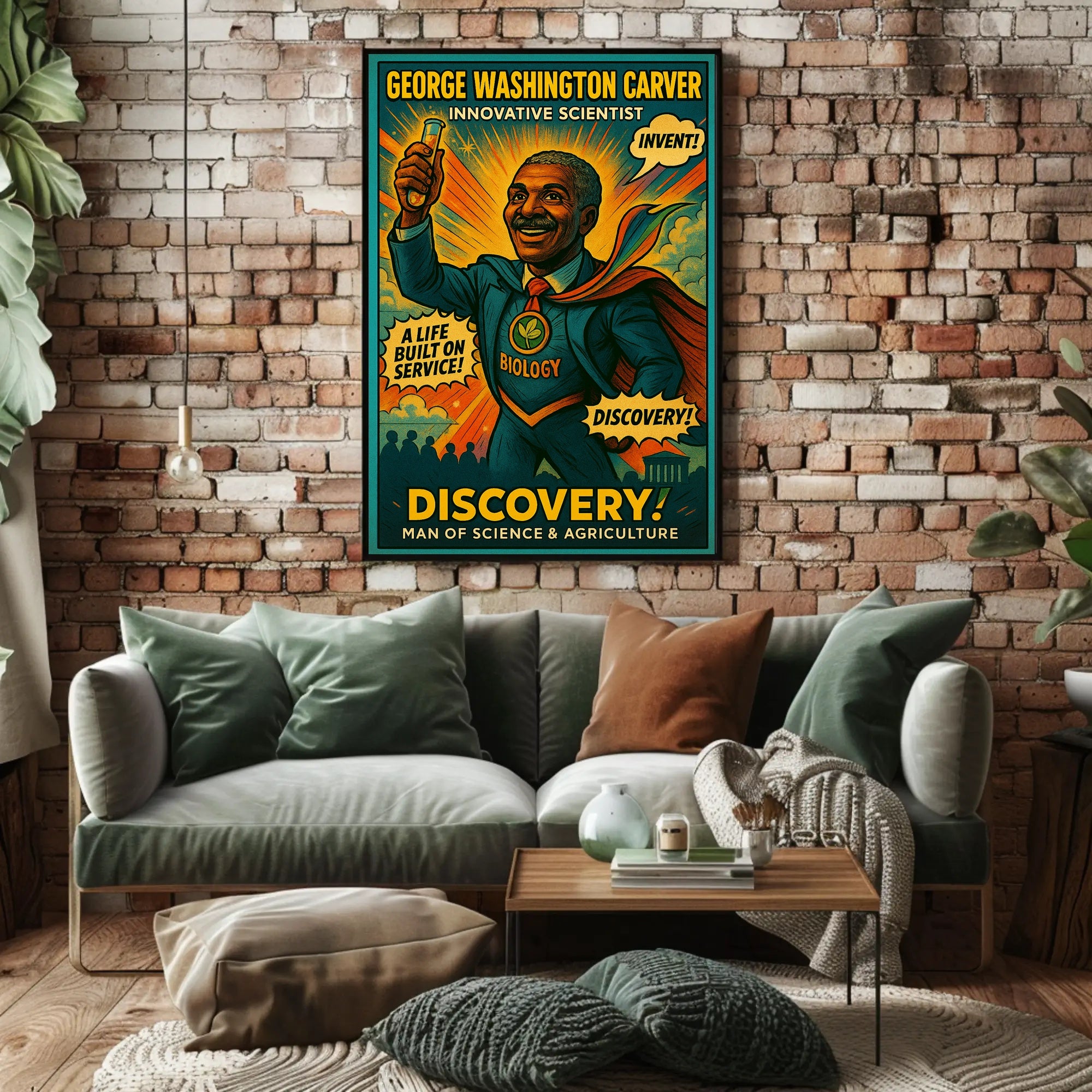 George Washington Carver – Innovative Scientist Poster PosterGoat