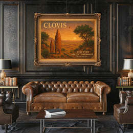 Discover Ancient Pathways Travel Poster