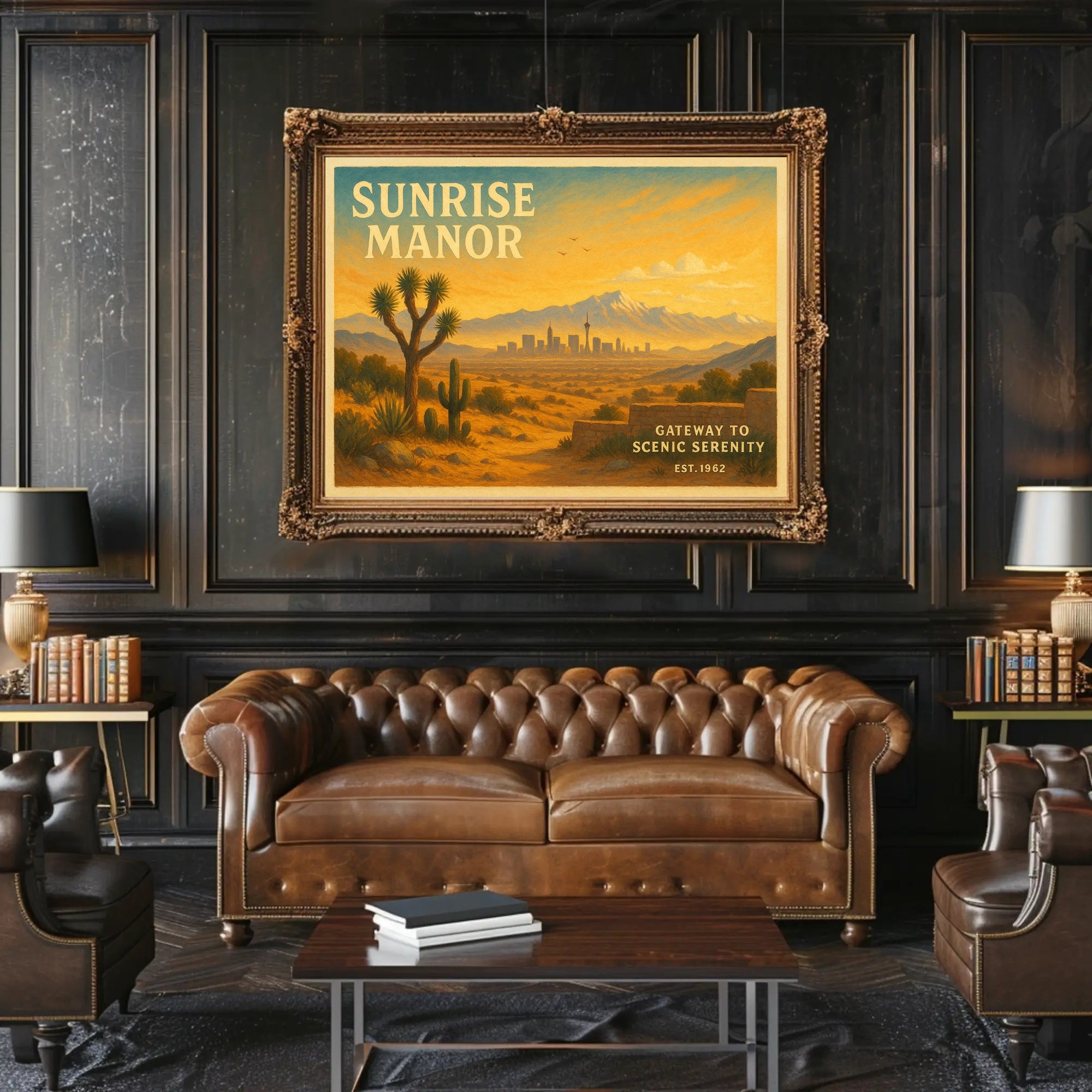 Gateway to Scenic Serenity Travel Poster