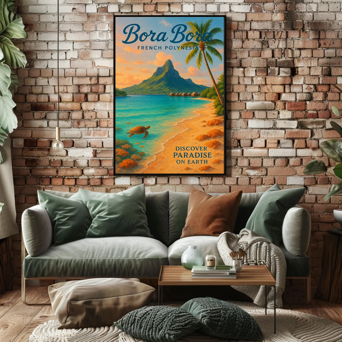 Bora Bora Discover Paradise Poster