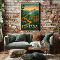 Experience Fontana Poster