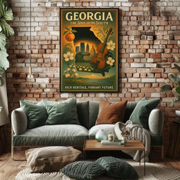Georgia The Soul of the South Poster