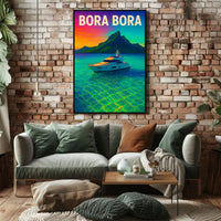 Bora Bora Paradise Poster