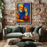 Saints Joachim and Anne Poster