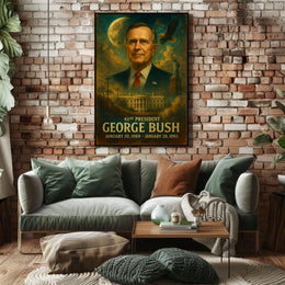 George Bush 41st President Poster