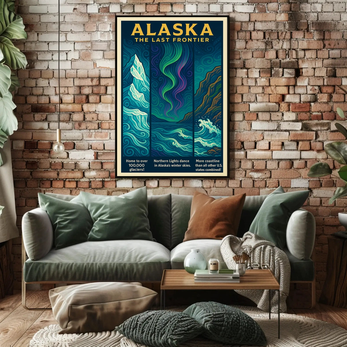 Alaska The Last Frontier Poster