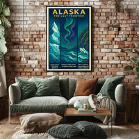 Alaska The Last Frontier Poster